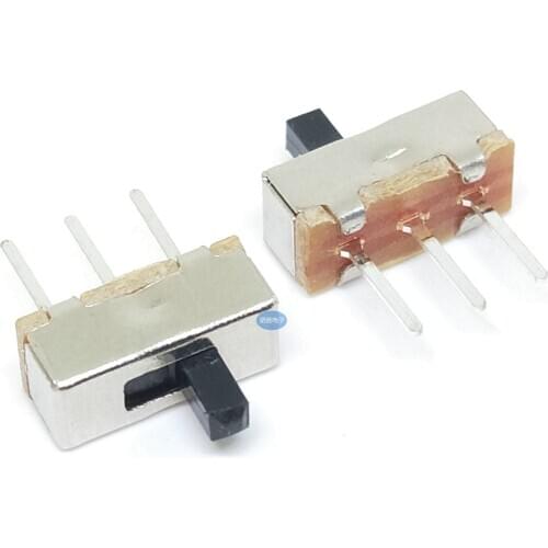 SS12D00-G2 toggle switch DC slide switch 3 feet 2 gears handle length 2MM