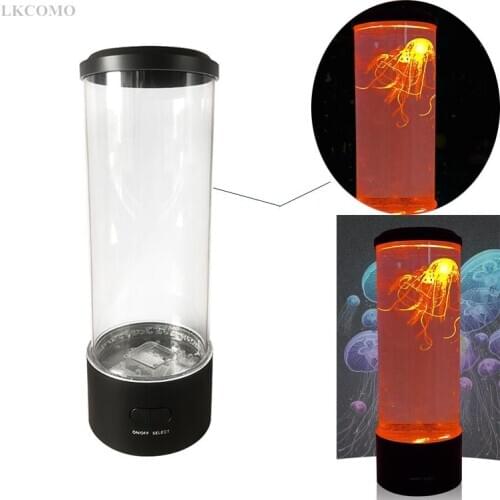 LED Fantasy Jellyfish Lamp USB Power/Battery Powered Color Changing Jellyfish Tank Aquarium Glow Lamp Kids sleep Night Light