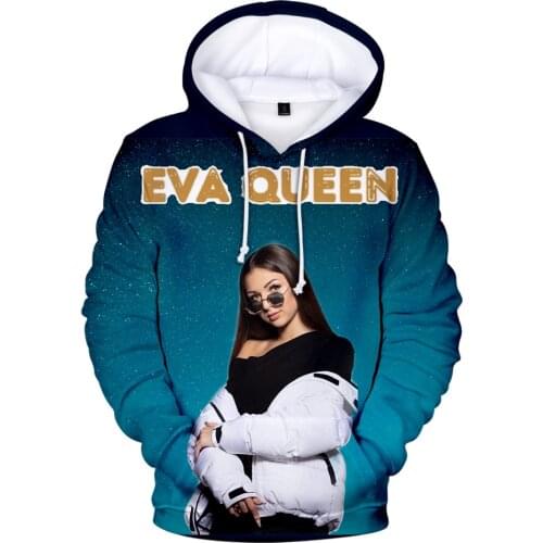 2 To 14 Years old Kids Hoodies Eva Queen Sweatshirt Women Fashion Hoodies Personality 3D Harajuku Streetwear Eva Queen Hoodie