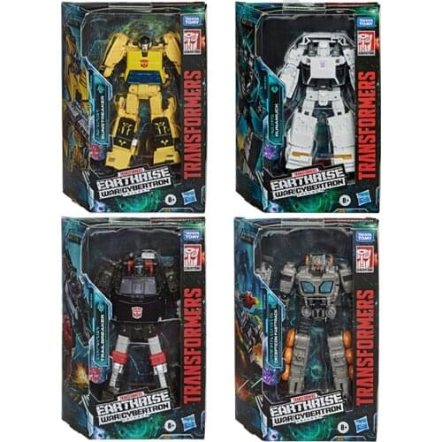 Hasbro Transformers Siege Cybertron Deluxe Runamuck Trailbreaker Sunstreaker Fasttrack War Transfiguration Assembled Toys