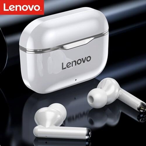 Lenovo LivePods LP1 True Wireless Earbuds Touch Control TWS Headsets BT5.0 Stereo Sports Headphones IPX4 Waterproof with Mic