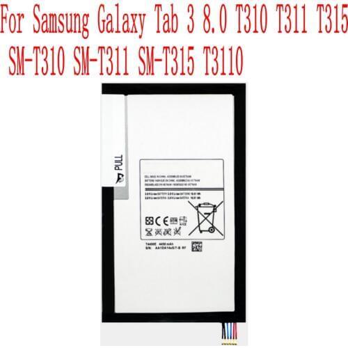High Quality 4450mAh T4450E Battery For Samsung Galaxy Tab 3 8.0 T310 T311 T315 SM-T310 SM-T311 SM-T315 T3110 Cell Phone
