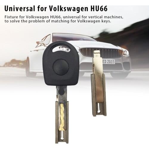 2pcs/lot HU66 Duplicating Fixture Clamp For VW Volkswagen Key Blank Key Cutting Machine Accessories Key Cutter Machine Part Tool