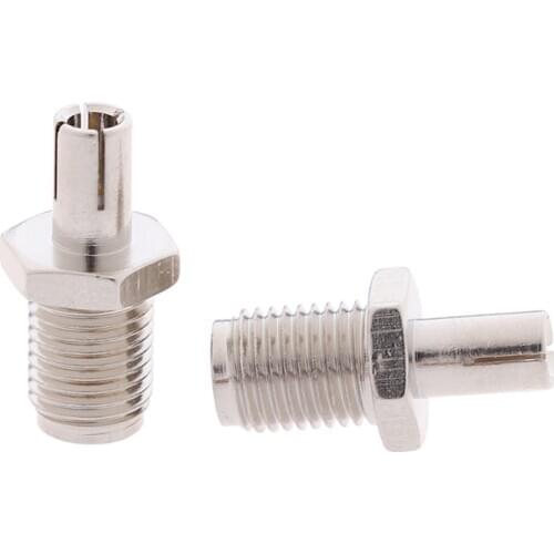 2pcs/lot RF Coaxial Adapter SMA To TS9 Coax Jack Connector SMA Female Jack To TS9 Male Plug About 1.5cm