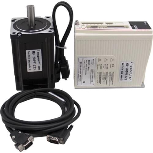 3 axis Nema 34 servo motor kit hybrid servo drive MS-S3 + motor YK286EC80A1 4.2N.m/8.2N.m/12N.m 2 Phase Stepper Motor