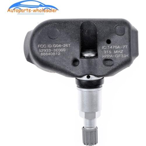 52933-3E000 529333E000 For Hyundai Sonata Tiburon Tuscon Kia Sorento Sportage Amanti TPMS Tire Pressure Monitor Sensor 315MHz