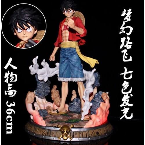 Anime One-piece Action Figure Super Big Dream Monkey D. Luffy Collect Statues Straw Hat Modle Figma Decorations Dolls for Adult