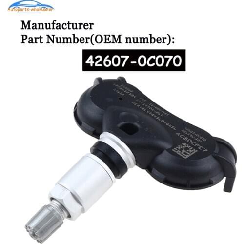 For Toyota Sequoia Tundra TPMS Tire Pressure Monitor Sensor 315MHZ 42607-0C070 426070C070 Auto Parts