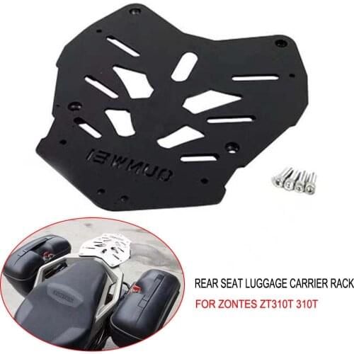Rear Seat Luggage Carrier Rack Support Holder For ZONTES ZT310T ZT 310T 310T Saddlebag Cargo Shelf