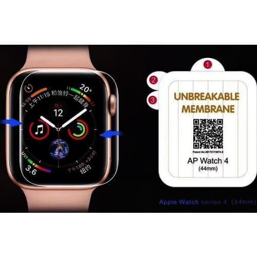 50pcs TOP Quality For Apple watch 40mm/44mm 38mm/42mm 3D Soft hydrogel Film Full Cover Screen Protector for iwatch 6/5/4/3/2