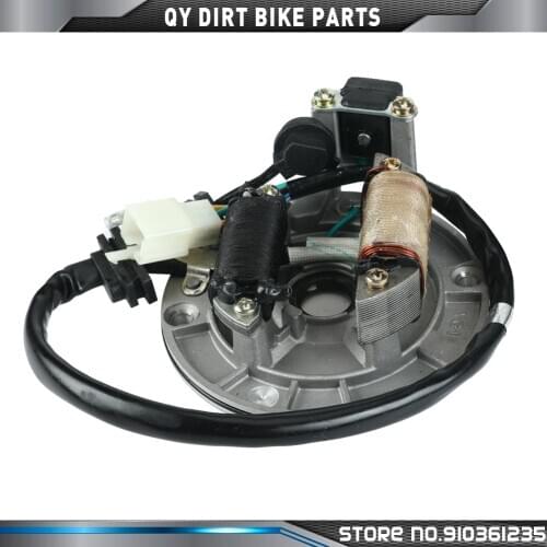 Motorcycles AC Ignition Magneto stator Coil For LF 50cc 110cc 125cc Lifan Horizontal Kick Starter Engines Dirt Pit Bikes