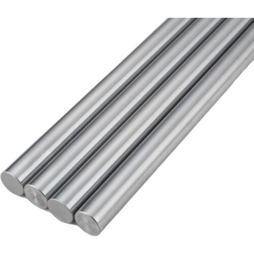 2pcs linear rail 3d printer parts Cylinder Chrome Plated Liner Rods axis Linear shaft round rod L 100 200 300 400 800 cnc WCS