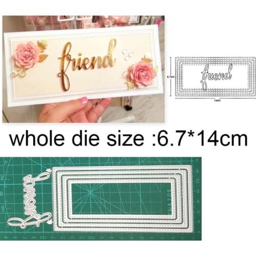 Craft dies metal cutting dies cut die mold lace background photo frame Scrapbooking dies knife mould blade punch stencils dies