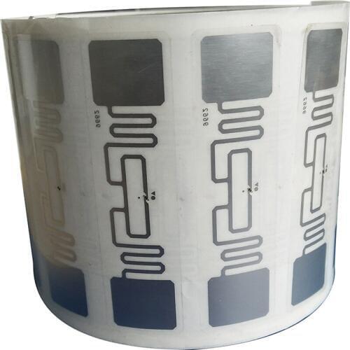 10pcs UHF 860-960MHz UHF RFID Tag AZ 9662 U8 Chip ISO 18000-6C Passive RFID UHF Sticker Label