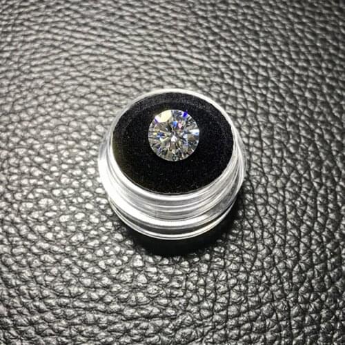 7.5mm Loose moissanite 1.5ct carat EF color excellent Brilliant cut gem stone DIY Jewelry material round shape Moissanite
