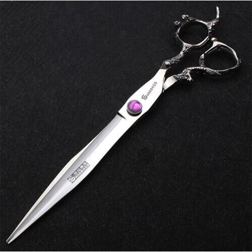Sharonds 6/7 inch Hair Salon Professional Hairdressing scissors Purple Dragons amethyst Hair Styling Tools Barber Scissors Set
