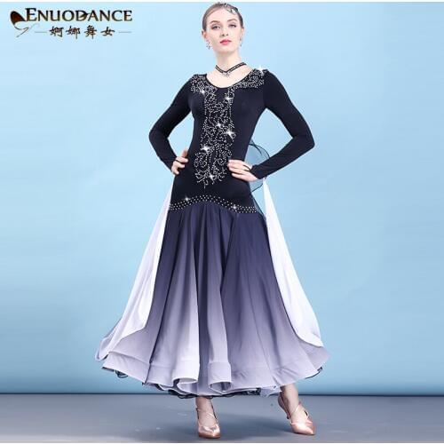 New ballroom waltz modern dance dress ballroom dance competition dresses standard ballroom dancing clothes tango dress MQ287