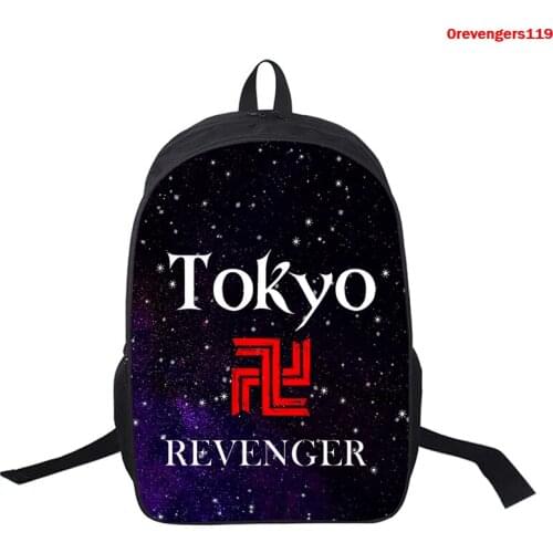 Hot Anime Tokyo Revengers Coslay 3D Print Schoolbag Backpack Casual Capacity Shoulder Bag teen Schoolbag back to school Rucksack