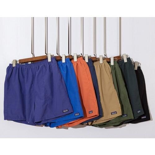 Women Men Casual Breathable Quick Dry Pants Pockets Beach Solid Color Sport Shorts Polyester Hand Wash Regular Breathable Shorts