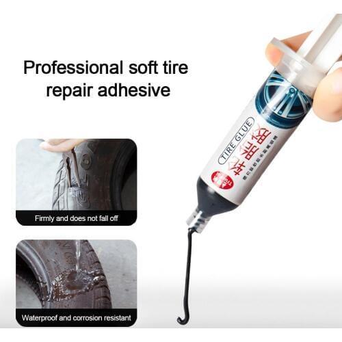 Bicycle Motorcycle Repair Tool Car Tire Rubber Repair Special Glue No Corrosion Motorcycle Tire Damage Repair Tire Strong Glue
