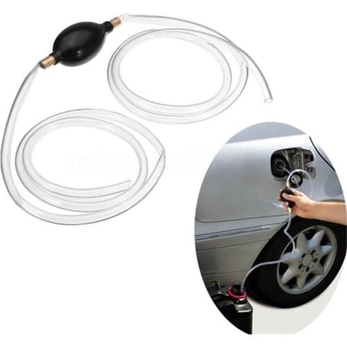 Universal Car Fuel Pump PVC Tube Gas Oil Pump Manual Pipe Pumping Durable For Liquid Petrol Tuning Fuel Gasoline Diesel Pump