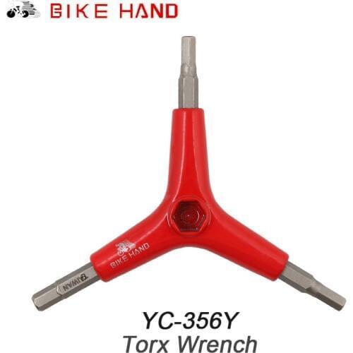 BIKE HAND 4/5/6 mm 3 Way Hex Key Wrench Bicycle Repair Tools Cycling MTB Mountain Bike Tool For hexagon Spanner
