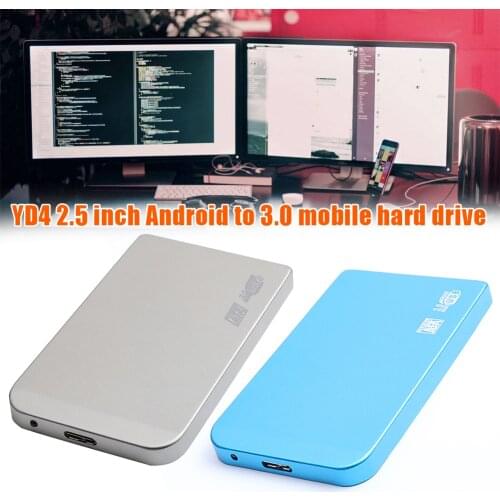 YD4 USB3.0 External Enclosure Notebook External Hard Drive Compact High Performance Storage Computer Metal Hark Disk GK9