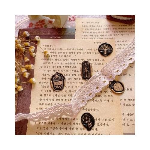 Cute strawberry flower head with handle Craft Tools Clear Stamps Scrapbooking Fire Lacquer Handmade Album Diy Art