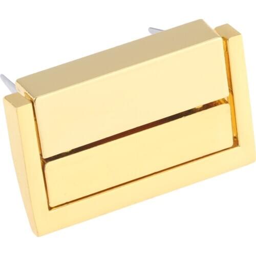 1pc Gold Toggle Latch Clasp Golden Mini Box Press Pin Lock Zinc Alloy Bag Buckle Vintage Wooden Jewelry Wine Case Decor 38*24mm