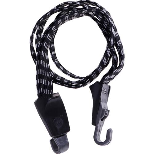 1PC Bicycle Luggage Rope Mountain Bike Elastic Straps Cord Hooks Strong elasticity Convenient to carry Outdoor Tensioning Belts