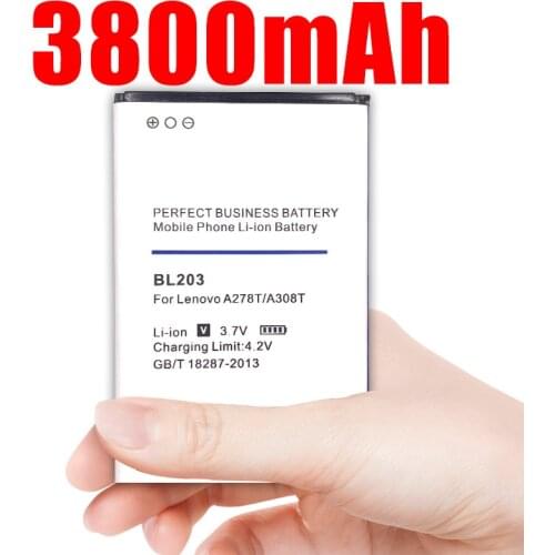 3800mAh BL203 BL214 BL236 Battery for Lenovo A278T A365E A308T A369 A66 A318T A385E A300T A208T A218T A269 A305E A269I A316