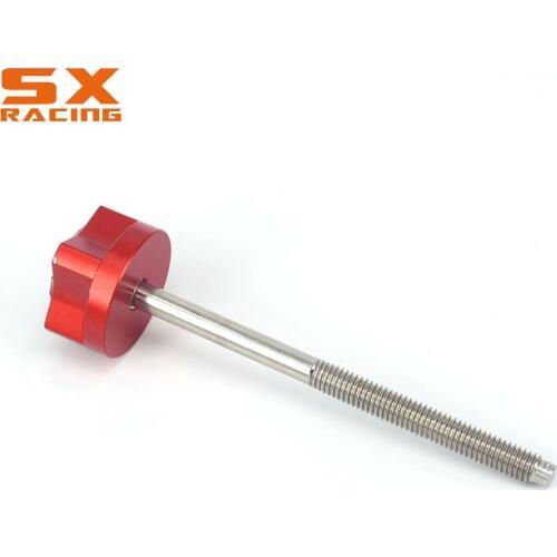 Motorcycle CNC Aluminum Colorful Air Filter Bolt Screw Plug For SUZUKI RM125 RM250 RMZ250 RMZ450 YAMAHA YZ 125 250 YZ250F YZ450F