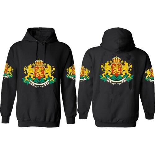 BULGARIA male pullover diy free custom made name number bgr country sweatshirt nation flag bg bulgarian college boy clothes