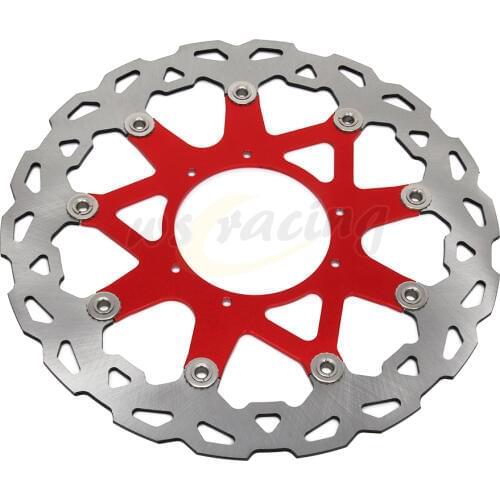 CNC 320MM Motorcycle Front Floating Brake Disc Rotor For HONDA CRF250X CRF250R CRF450X 04-15 CRF450R 02-15