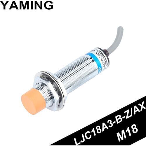 Liquid Level Proximity Switch LJC18A3-B-Z/AX Capacitance Type Sensor Direct Three Line NPN Often Close M18 DC12-24V /6-36V