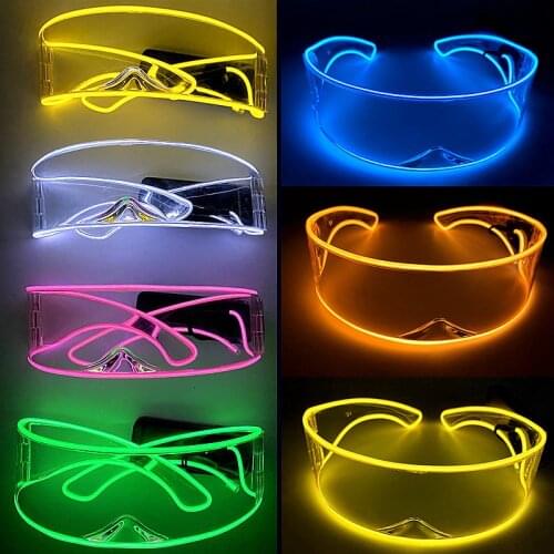 EL technology, the future of technology, the lighting of the glasses, the tiktok, the same bar, the party atmosphere toys