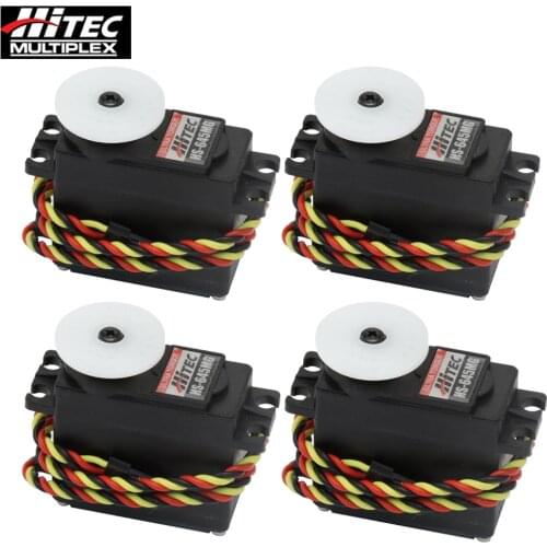 Hitec HS-645MG Metal Gear Large Torque Standard Servos For 1:10 RC Plane Monster Truck Buggy Truggy 1:12 Crawlers Boat