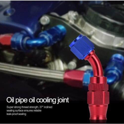 AN4/AN6/AN8/AN10/AN12 Oil Fuel Hose Clamp End Finisher Finishers T-6061 Aluminum Hose Connectors Hose Clamps