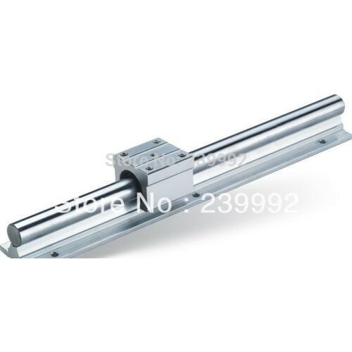 16mm linear guide SBR16 SBRC16 : SBR16 700mm(2pcs)+SBR16UU linear bearing block(4pcs) for SFU1605 cnc parts