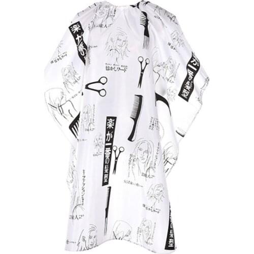 Lon Barber Nylon Sketch Gown Cape Cloth Waterproof hairdresser hairdressing cape hair cutting cape Capes Tools