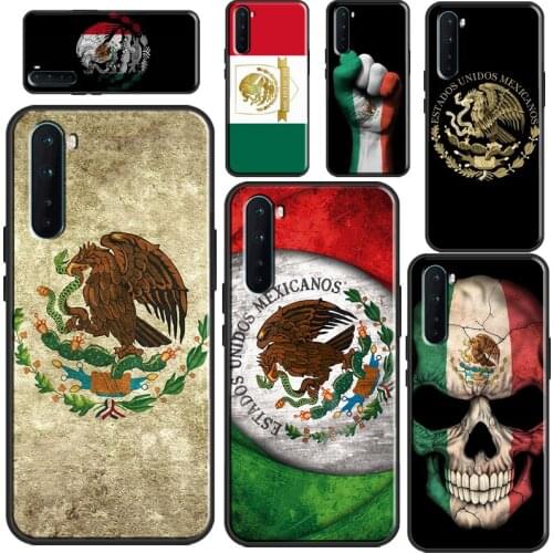 Mexico Flag Case For OnePlus 8T 7T Nord 8 9 Pro Coque For OPPO Realme 7 Pro Q3 6 8 Pro GT C3 C21 C15