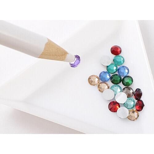 DIY Nail Art Rhinestones Jewelry Picking Dotting Tool Wax Pencil Pen Picker Nail Drill Dotting Pen Nails Art & Tools