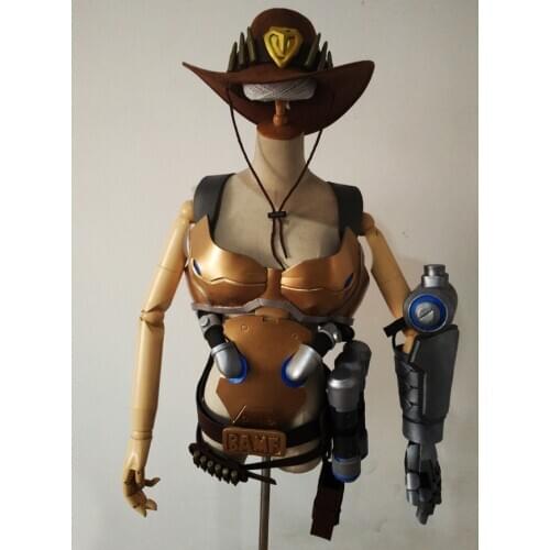 Customize Overwatch McCree Genderbend Armor Cosplay Buy