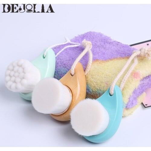 Skin Care Cleaner Brush Facial Cleansing Makeup Brush Facial Cleansing Beauty Brush Pore Cleaner Facial Massage Tool