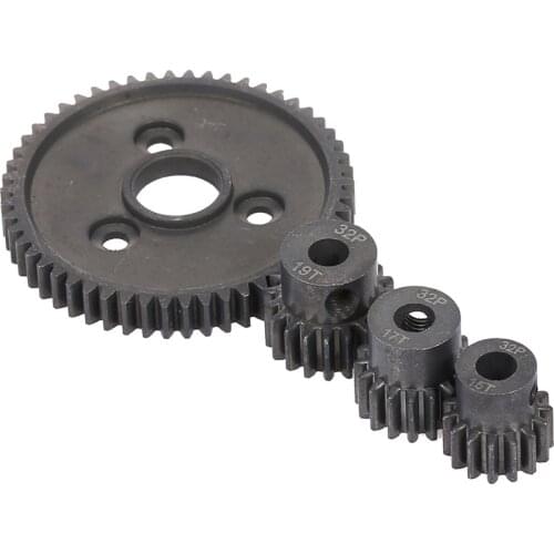 1PCS Metal Steel 5mm 32P Motor Gear Pinion 13T 14T 15T 16T 17T 18T 19T 20T 21T for 1/10 1/8 RC Car Parts