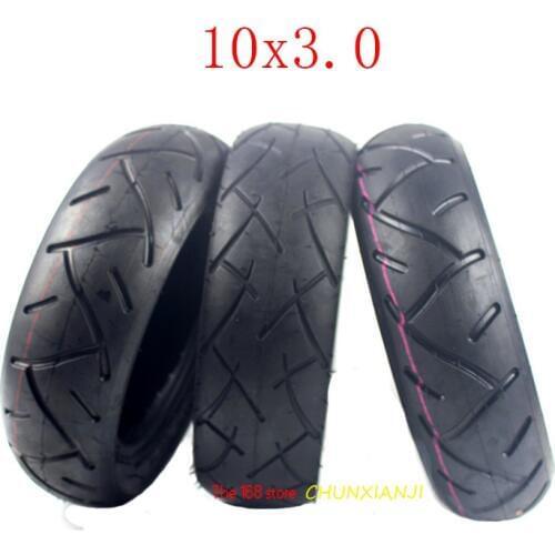 Good Quality 10x3.0 10*3.0 Tubeless Tire or Tube Tyre for 10" E-Scooter Motor Scooter Go Karts ATV Quad Speedway Tires