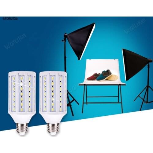 LED photography lamp photography bulb 35W 5500 K studio light box three primary colors corn photography special bulb CD50 T07