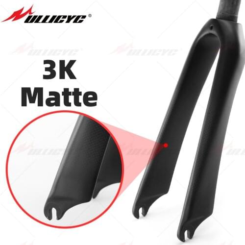 New No LOGO All Full carbon.3k 28..6mm bike Fork bicycle Bmx parts matte