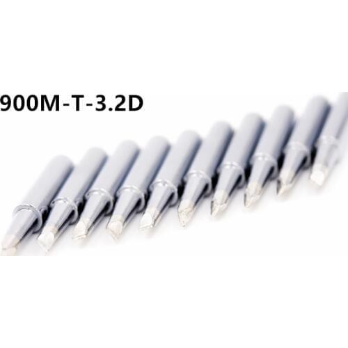 Solder Sting 900M-T-1C 2C 3C 4C 5C 0.8D 1.2D 1.6D 2.4D 3.2D B I K IS SK Soldering Iron Bits For Hakko 900m Iron Tip Solder
