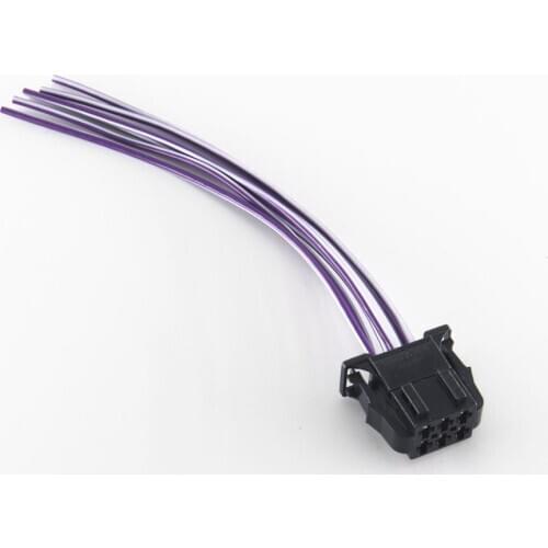 1Pcs 6 - Pin Car Seat Adjustment Switch Plugs Harness for A4 A5 S4 Q5 Q7 A6 S5 S6 RS5 CC Superb 1J0 972 926 1J0972926